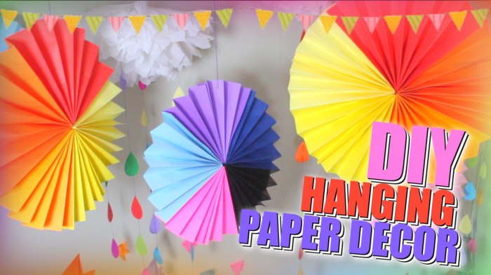 How to make paper decoration things