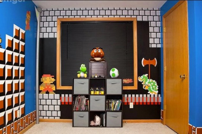 How to decorate a video game room