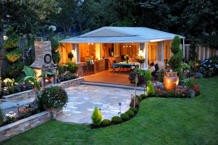 Outdoor patios