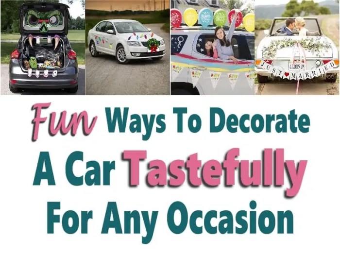 How to decorate car windows