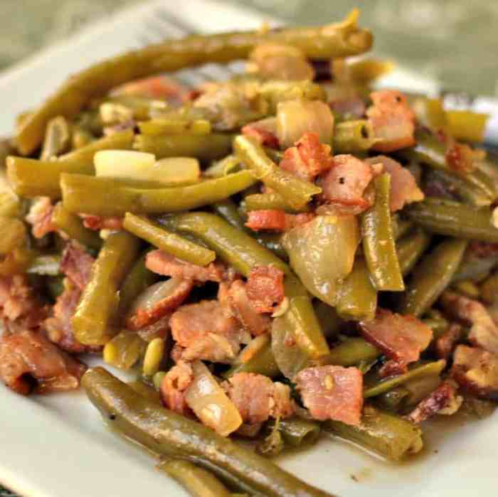 How to cook snap beans southern style