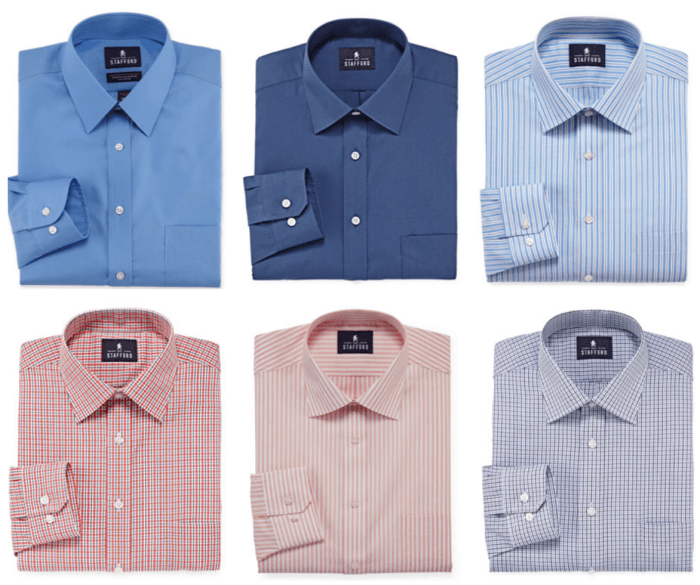 Stafford men dress shirts