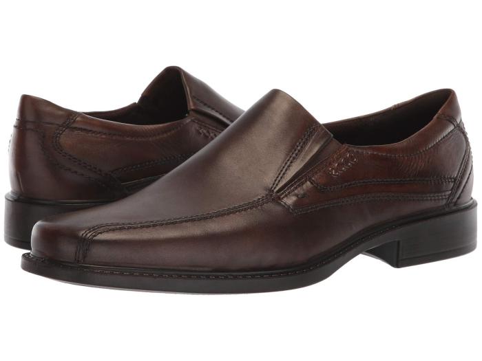 Mens slip on dress shoes brown