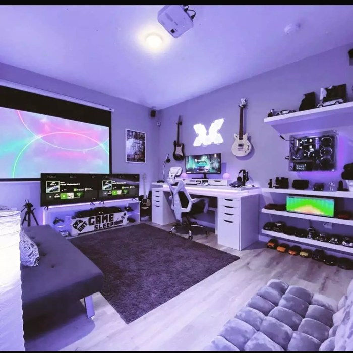 How to decorate a video game room