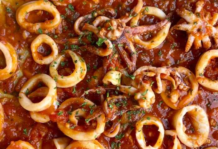 How to cook squid spanish style