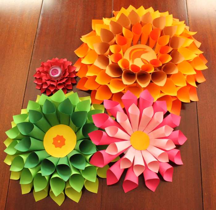 How to make paper decoration things